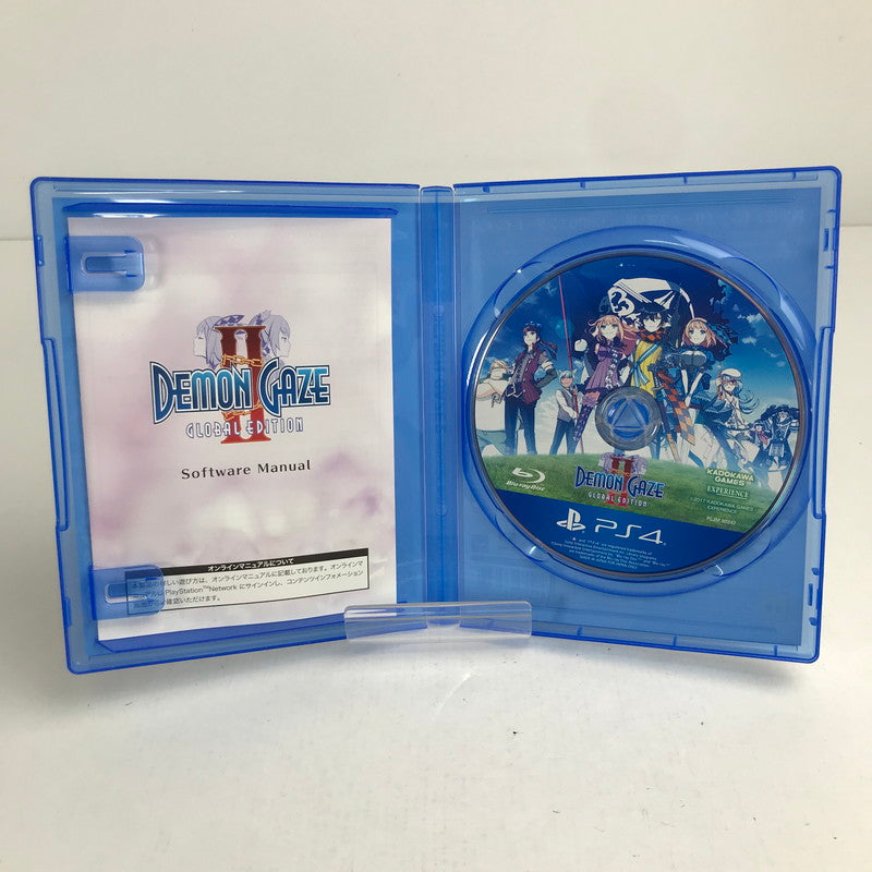 【中古品】 DEMON GAZE2 Global Edition(ETC) PS4 プレステ4 ゲームソフト 表紙日焼け [CERO区分_C/ 15歳以上対象] 027-260611-io-42-fuz 万代Net店