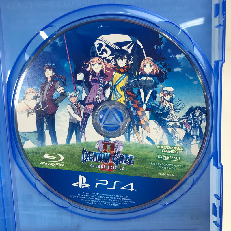 【中古品】 DEMON GAZE2 Global Edition(ETC) PS4 プレステ4 ゲームソフト 表紙日焼け [CERO区分_C/ 15歳以上対象] 027-260611-io-42-fuz 万代Net店