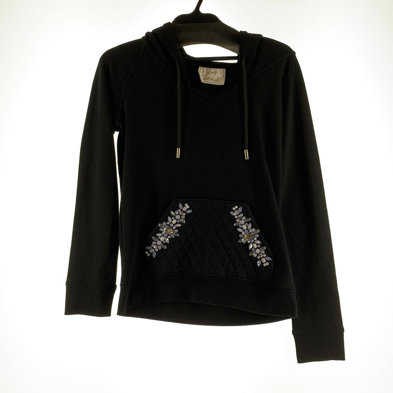 【中古品】【レディース】 RADY レディ パーカー BLK SIZE:F 花ビーズストーン 170-260702-io-11-fuzh 万代Net店