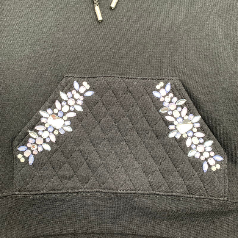 【中古品】【レディース】 RADY レディ パーカー BLK SIZE:F 花ビーズストーン 170-260702-io-11-fuzh 万代Net店