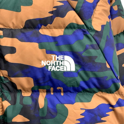 【中古美品】【メンズ】 THE NORTH FACE ザ・ノースフェイス NF0A5IXJ97H-M 海外モデル ダウンジャケット アウター ブランド 古着 144-240615-gm-23-fuz サイズ：M カラー：迷彩柄 万代Net店