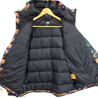 【中古美品】【メンズ】 THE NORTH FACE ザ・ノースフェイス NF0A5IXJ97H-M 海外モデル ダウンジャケット アウター ブランド 古着 144-240615-gm-23-fuz サイズ：M カラー：迷彩柄 万代Net店