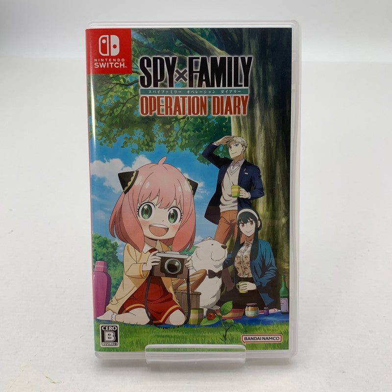 【中古美品】 Nintendo Switch ニンテンドー スイッチ ソフト SPY×FAMILY OPERATION DIARY スパイファミリー オペレーションダイアリー [CERO区分_B / 12歳以上対象] 260601-mh-03-fuz 万代Net店