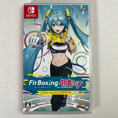 【中古品】 Fit Boxing feat. 初音ミク ミクといっしょにエクササイズ Nintendo Switch ニンテンドースイッチ ゲームソフト 動作確認済 [CERO区分_A / 全年齢対象商品] 260528-io-64-fuz 万代Net店