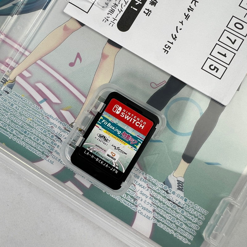 【中古品】 Fit Boxing feat. 初音ミク ミクといっしょにエクササイズ Nintendo Switch ニンテンドースイッチ ゲームソフト 動作確認済 [CERO区分_A / 全年齢対象商品] 260528-io-64-fuz 万代Net店