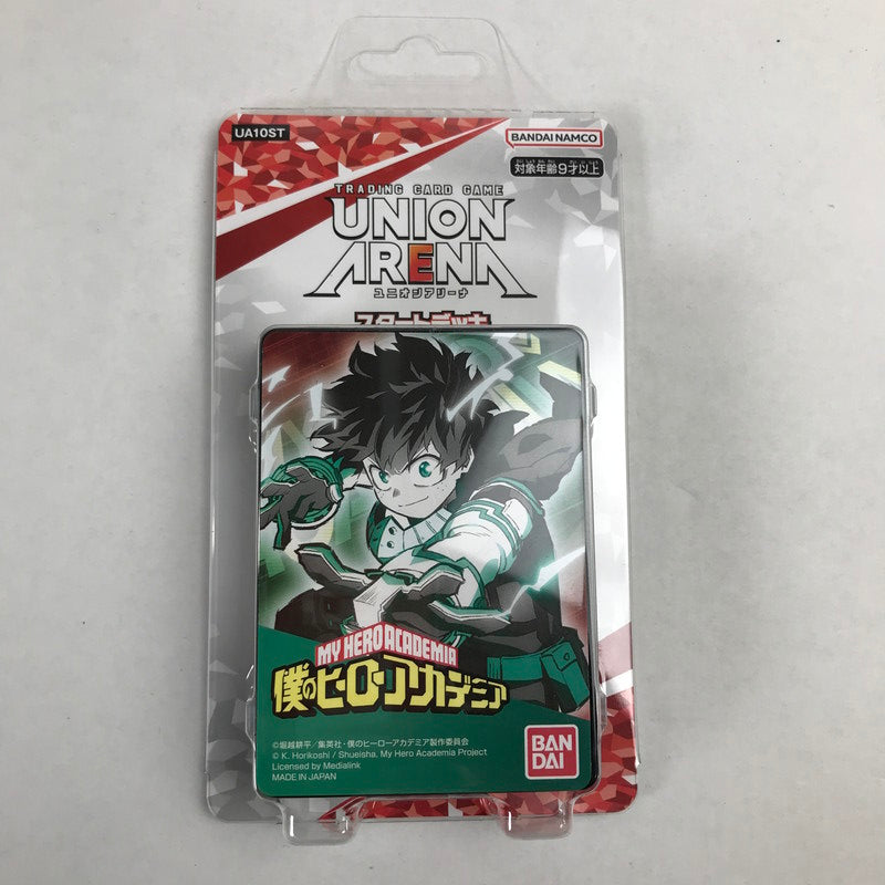 【中古美品】 未開封 未使用 UNION ARENA スタートデッキ 僕のヒーローアカデミア [UA10ST] カード ゲーム 080-251111-mh-20-fuz 万代Net店