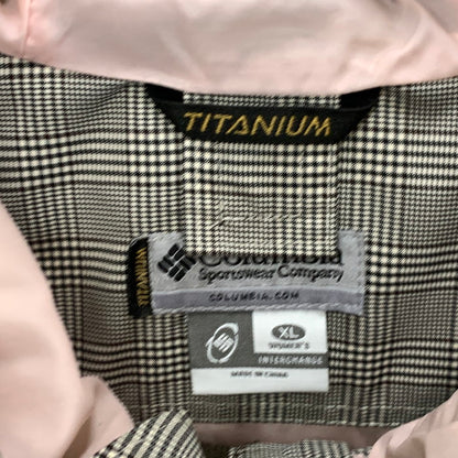 【中古品】【レディース】 Columbia コロンビア ナイロンジャケット トップス アウター ブランド 古着 169-250103-gm-10-fuz サイズ：XL カラー：ブラック チェック ピンク 万代Net店
