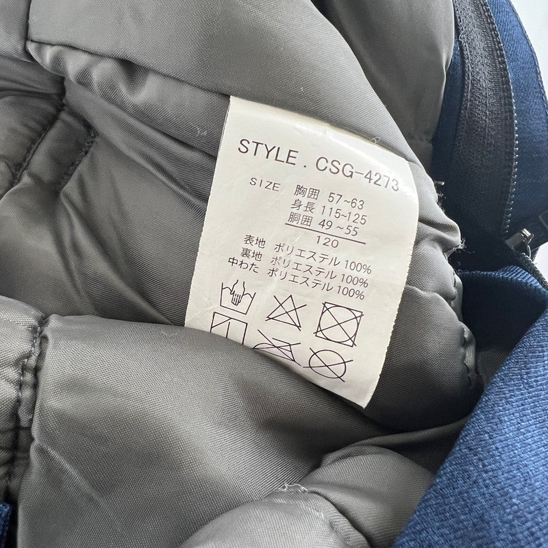 【中古品】【キッズ】 cosby ウェア ズボン スノーウェア スキー キッズ用 ※汚れ・スレキズあり 117-261022-io-05-fuz サイズ：120 カラー：ネイビー 万代Net店