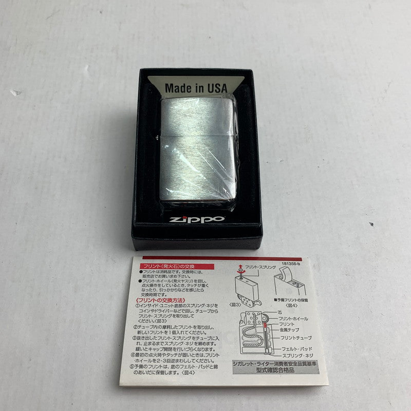 【中古品】【メンズ】 ZIPPO ジッポ オイルライター 206-240622-st-8-fuz カラー：シルバー 万代Net店