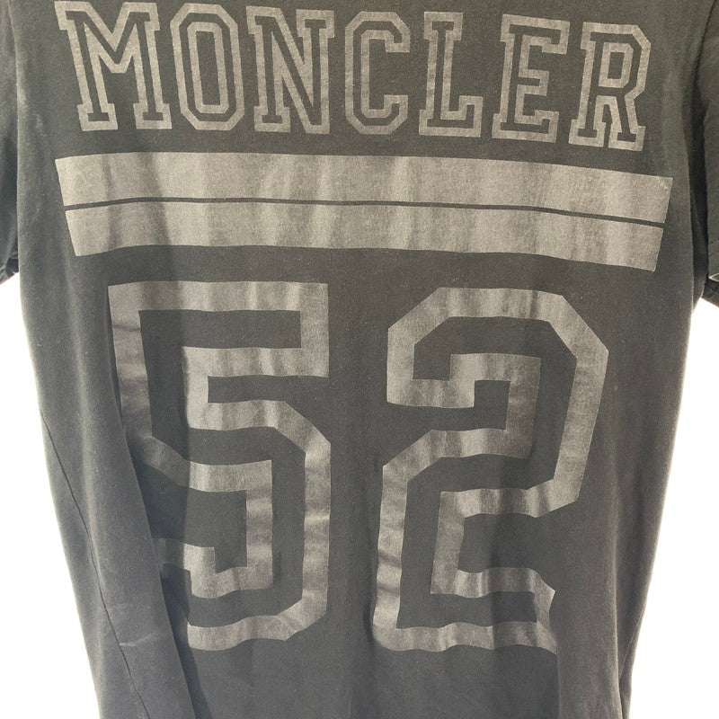 【中古品】【メンズ】 MONCLER モンクレール A20918029350 83110 MAGLIA T-SHIRT 141-240629-st-6-fuz サイズ：S カラー：ブラック 万代Net店