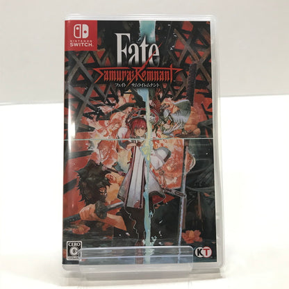 【中古美品】 Switch ソフト Fate/Samurai Remnant TREASURE BOX [CERO区分_C/ 15歳以上対象] ゲーム 029-241206-mh-08-fuz 万代Net店