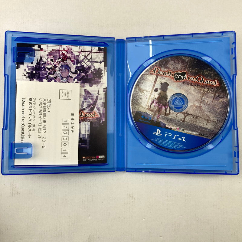 【中古美品】 PlayStation4 PS4 プレイステーション4 プレステ4 ソフト Death end re;Quest デスエンドリクエスト Death end BOX (ETC) [CERO区分_D / 17歳以上対象] 027-251227-mh-02-fuz 万代Net店