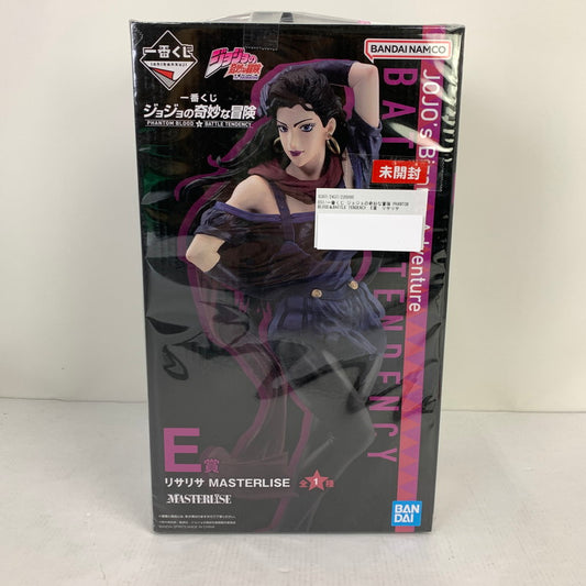 【中古美品】 未開封 一番くじ ジョジョの奇妙な冒険 PHANTOM BLOOD＆BATTLE TENDENCY E賞 リサリサ MASTERLISE フィギュア 051-250124-mh-15-fuz 万代Net店