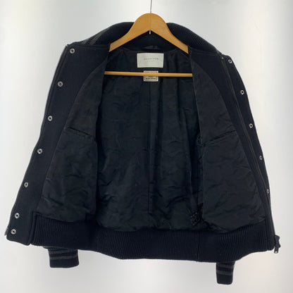 【中古品】【メンズ】 ACANTHUS アカンサス STUDIUM JACKET スタジアムジャケット アウター ブランド 古着 140-240830-gm-3-fuz サイズ：S カラー：ブラック 万代Net店