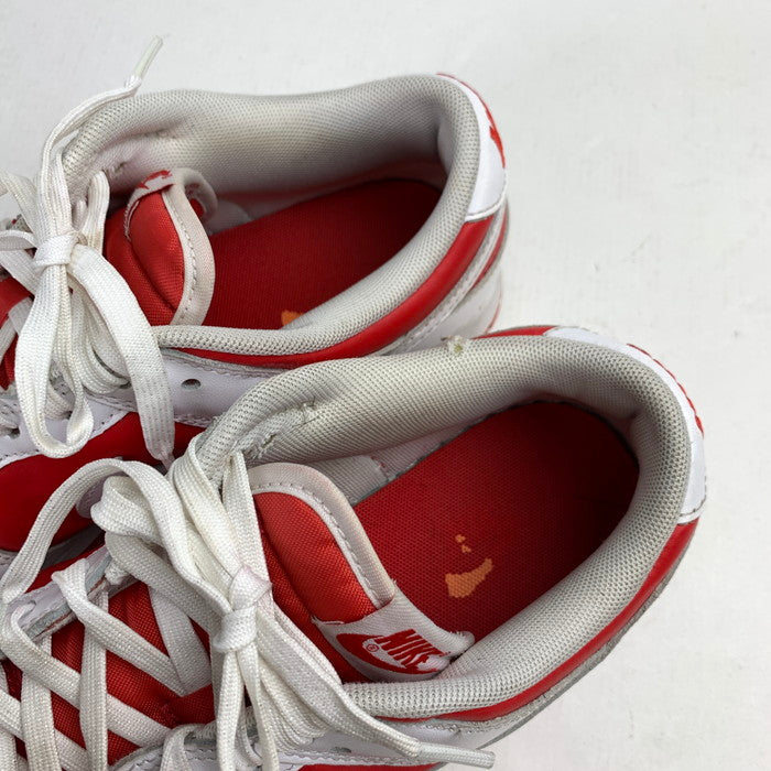 【中古品】【メンズ】 NIKE ナイキ DD1391-600 DUNK LOW RETRO ""CHAMPIONSHIP RED"" シューズ 靴 スニーカー 160-240830-gm-5-fuz サイズ：27cm カラー：レッド 万代Net店