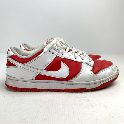 【中古品】【メンズ】 NIKE ナイキ DD1391-600 DUNK LOW RETRO ""CHAMPIONSHIP RED"" シューズ 靴 スニーカー 160-240830-gm-5-fuz サイズ：27cm カラー：レッド 万代Net店