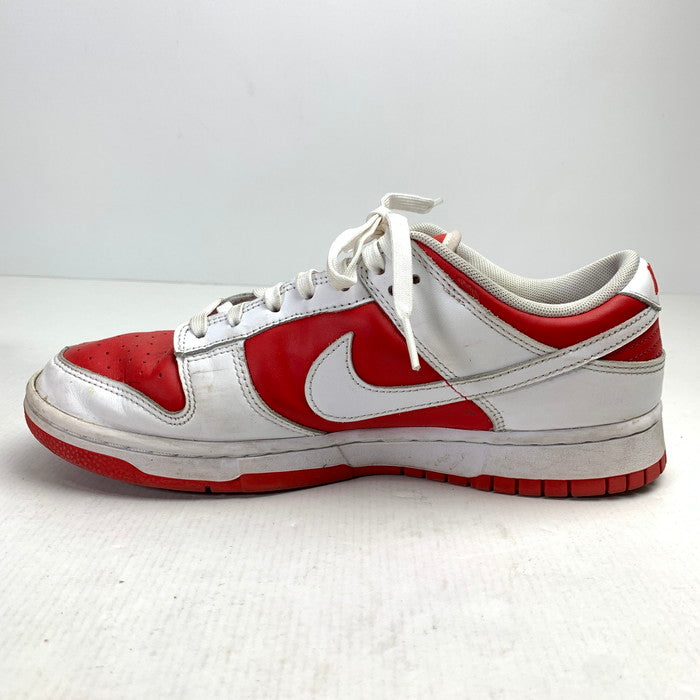 【中古品】【メンズ】 NIKE ナイキ DD1391-600 DUNK LOW RETRO ""CHAMPIONSHIP RED"" シューズ 靴 スニーカー 160-240830-gm-5-fuz サイズ：27cm カラー：レッド 万代Net店