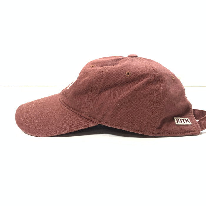 【中古品】【メンズ】 KITH COCA-COLA キャップ ブランド 帽子 185-241027-gm-10-fuz サイズ：FREE カラー：ワインレッド 万代Net店