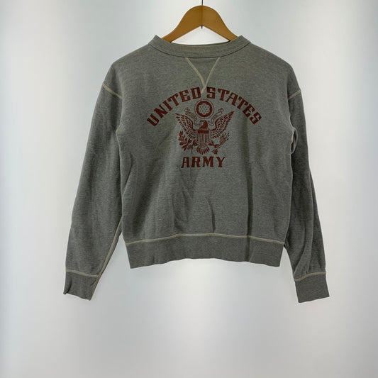 【中古品】【メンズ】 The REAL McCOY'S ザリアルマッコイズ SWEAT SHIRT スウェット シャツ 145-240707-st-3-fuz サイズ：S カラー：グレー 万代Net店