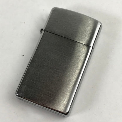 【中古美品】 ZIPPO 喫煙具 ライター シルバー 箱付属 シンプル 206-260206-io-09-fuz 万代Net店