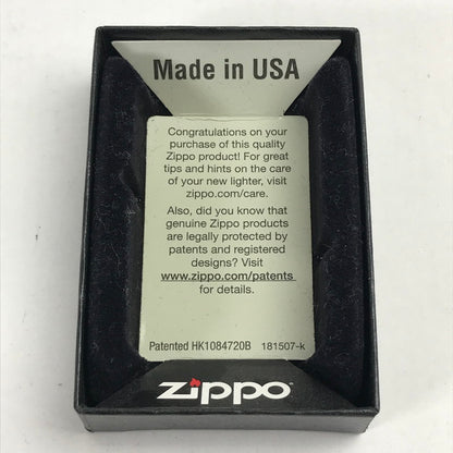 【中古品】 ZIPPO 喫煙具 ライター ゴールドカラー 箱付属 シンプル 206-260206-io-13-fuz 万代Net店