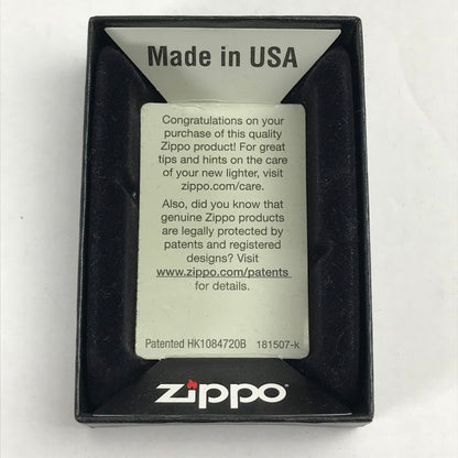 【中古品】 ZIPPO 喫煙具 ライター ゴールドカラー 箱付属 シンプル 206-260206-io-11-fuz 万代Net店