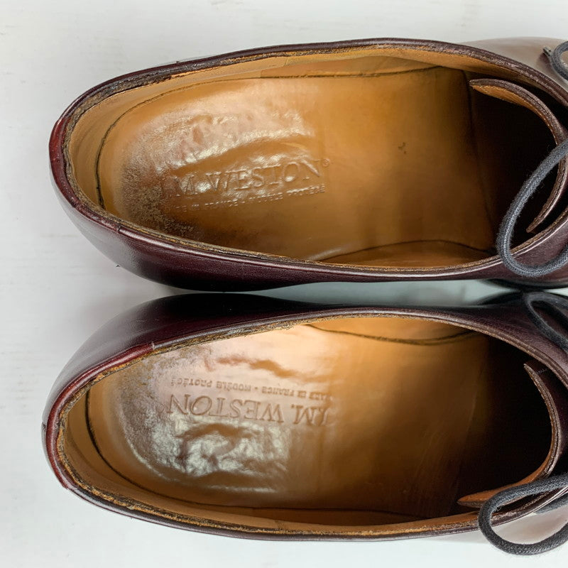 【中古品】【メンズ】  J.M.WESTON 7 EYELET CYCLISTドレスシューズ 164-240707-st-7-fuz サイズ：10D カラー：ブラウン 万代Net店