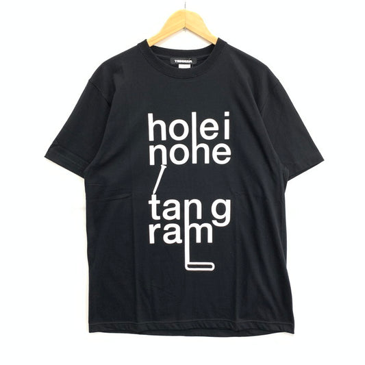 【中古美品】【メンズ】 TANGRAM 半袖Tシャツ カットソー トップス ブランド 古着 142-240817-gm-31-fuz サイズ：L カラー：ブラック 万代Net店