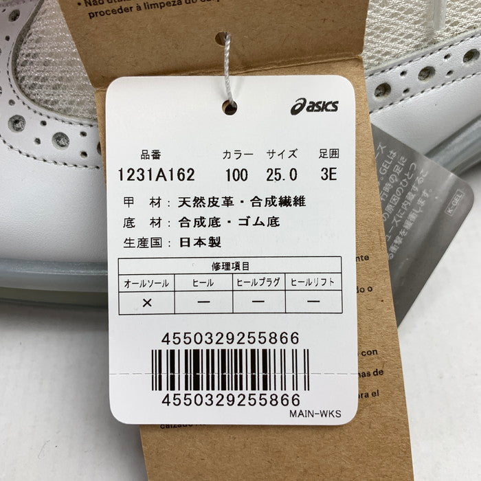 【中古品】【メンズ】 asics アシックス RUNWALK LEAD シューズ 靴 スニーカー 162-240906-gm-10-fuz サイズ：25cm カラー：ホワイト 万代Net店