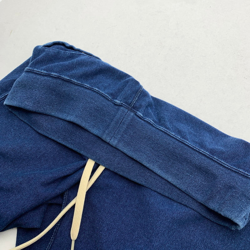 【中古品】【メンズ】 CHAMPION チャンピオン REVERSE WEAVE リバース ウィーブ ハーフパンツ ショートパンツ スウェット ボトムス 古着 C8-K508 159-260729-mh-16-fuzh サイズ：M カラー：インディゴ 万代Net店