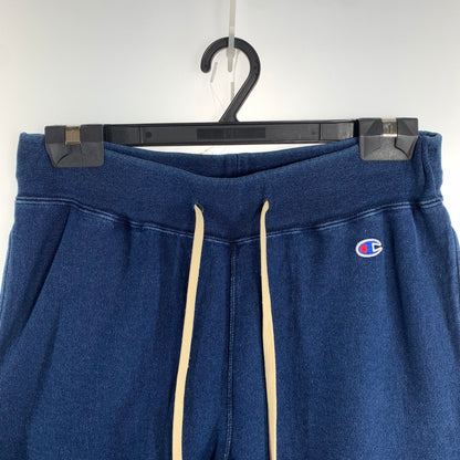 【中古品】【メンズ】 CHAMPION チャンピオン REVERSE WEAVE リバース ウィーブ ハーフパンツ ショートパンツ スウェット ボトムス 古着 C8-K508 159-260729-mh-16-fuzh サイズ：M カラー：インディゴ 万代Net店
