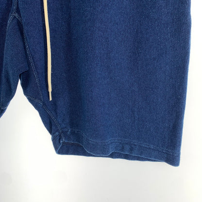 【中古品】【メンズ】 CHAMPION チャンピオン REVERSE WEAVE リバース ウィーブ ハーフパンツ ショートパンツ スウェット ボトムス 古着 C8-K508 159-260729-mh-16-fuzh サイズ：M カラー：インディゴ 万代Net店