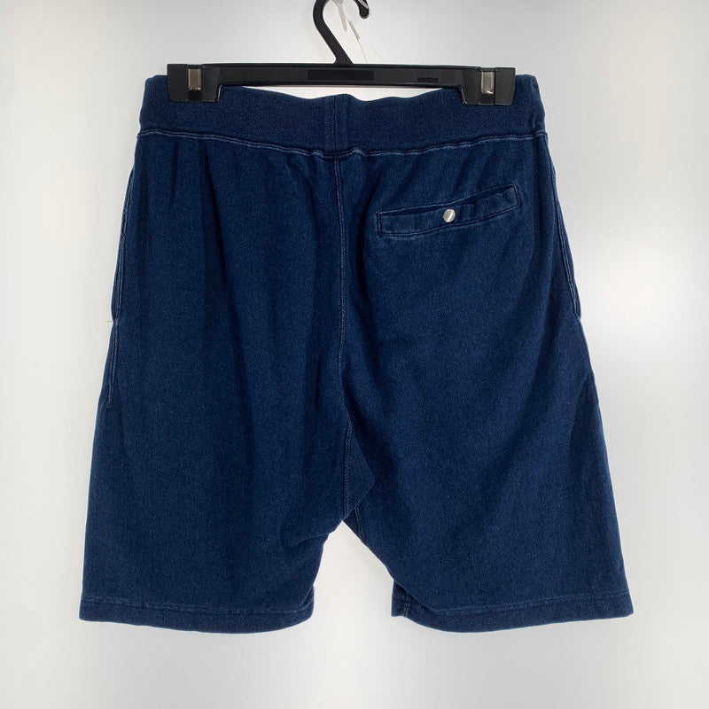 【中古品】【メンズ】 CHAMPION チャンピオン REVERSE WEAVE リバース ウィーブ ハーフパンツ ショートパンツ スウェット ボトムス 古着 C8-K508 159-260729-mh-16-fuzh サイズ：M カラー：インディゴ 万代Net店