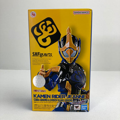 【中古品】 完備品 S.H.フィギュアアーツ 仮面ライダー ジャンヌ コブラゲノム＆ラブコフ クジャクゲノム フィギュア 042-241218-mh-08-fuz 万代Net店