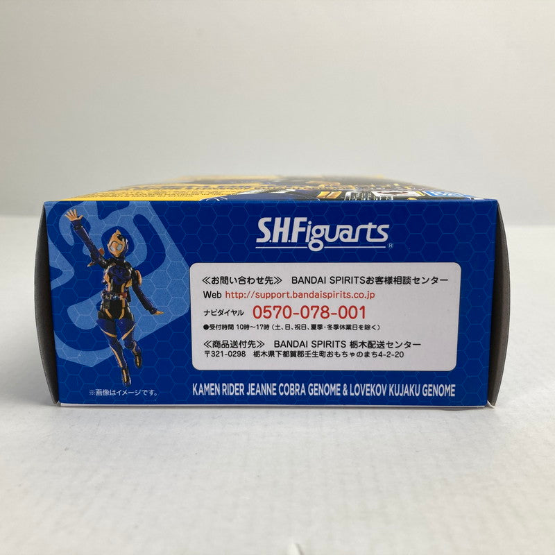 【中古品】 完備品 S.H.フィギュアアーツ 仮面ライダー ジャンヌ コブラゲノム＆ラブコフ クジャクゲノム フィギュア 042-241218-mh-08-fuz 万代Net店