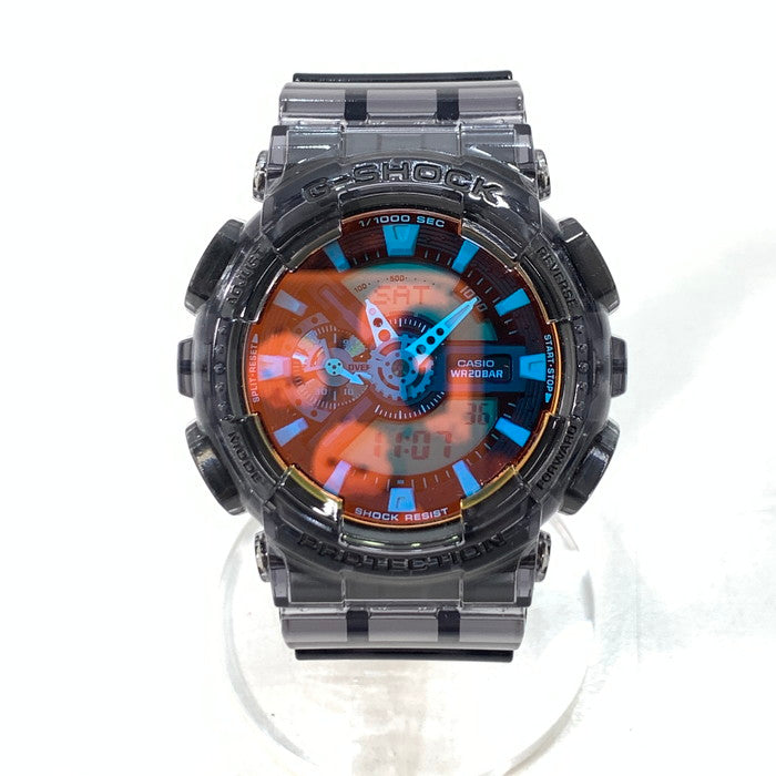 【中古品】【メンズ】 G-SHOCK ジーショック GA-110TLS 腕時計 196-240727-gm-34-fuz カラー：スケルトン 万代Net店