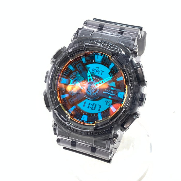 【中古品】【メンズ】 G-SHOCK ジーショック GA-110TLS 腕時計 196-240727-gm-34-fuz カラー：スケルトン 万代Net店