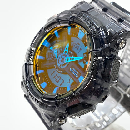 【中古品】【メンズ】 G-SHOCK ジーショック GA-110TLS 腕時計 196-240727-gm-34-fuz カラー：スケルトン 万代Net店