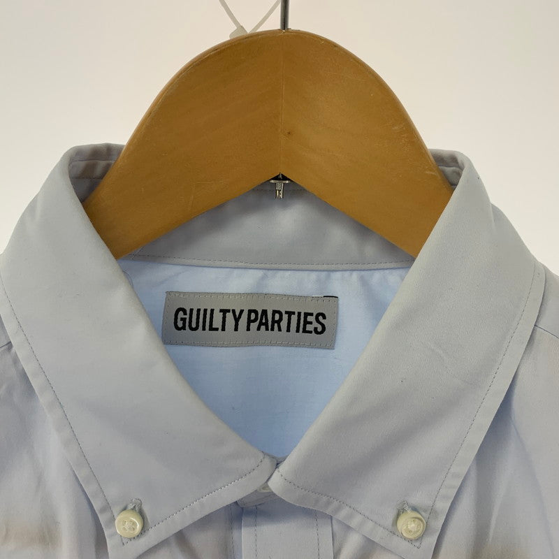 【中古品】【メンズ】 WACKO MARIA ワコマリア B.D DRESS SHIRTS ドレス シャツ 140-240715-st-10-fuz サイズ：L カラー：水色 万代Net店