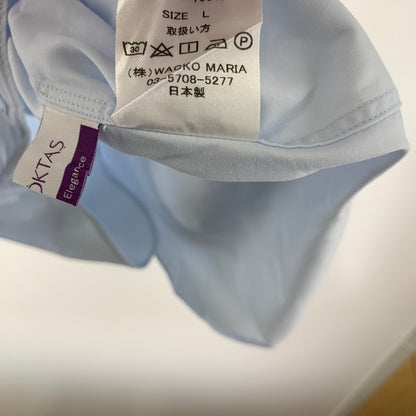 【中古品】【メンズ】 WACKO MARIA ワコマリア B.D DRESS SHIRTS ドレス シャツ 140-240715-st-10-fuz サイズ：L カラー：水色 万代Net店