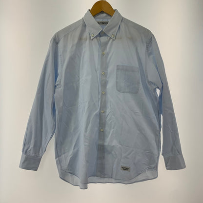 【中古品】【メンズ】 WACKO MARIA ワコマリア B.D DRESS SHIRTS ドレス シャツ 140-240715-st-10-fuz サイズ：L カラー：水色 万代Net店