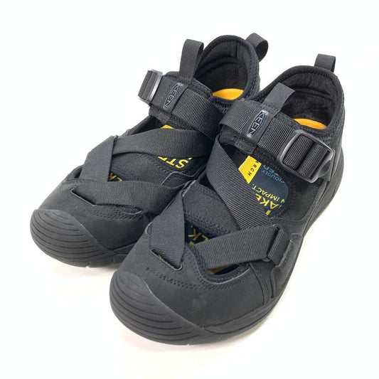 【中古品】【メンズ】 KEEN キーン 1026095 ZERRAPORT TRAIL シューズ 靴 サンダル 164-240721-gm-14-fuz サイズ：26.5cm カラー：ブラック 万代Net店