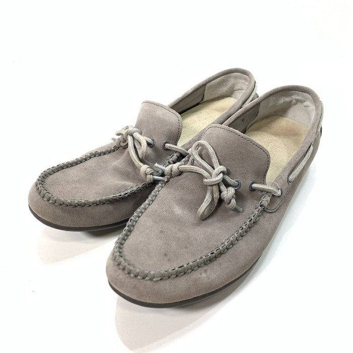 【中古品】【メンズ】 COLE HAAN コールハーン デッキシューズ ドライビングシューズ 靴 スニーカー 163-250105-gm-36-fuz サイズ：8 1/2 M カラー：グレー 万代Net店