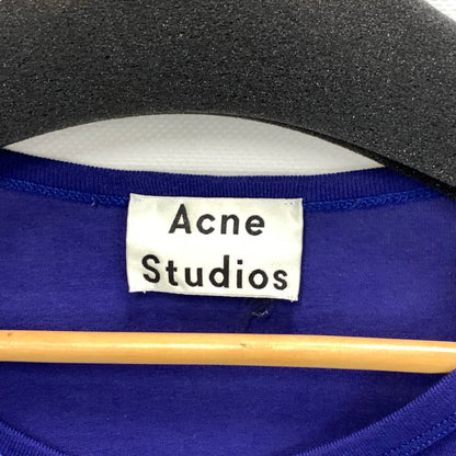 【中古品】【メンズ】 ACNE STUDIOS アクネストゥディオズ NIAGARA TEE 半袖Tシャツ カットソー トップス ブランド 古着 141-240727-gm-9-fuz サイズ：L カラー：ブルー 万代Net店