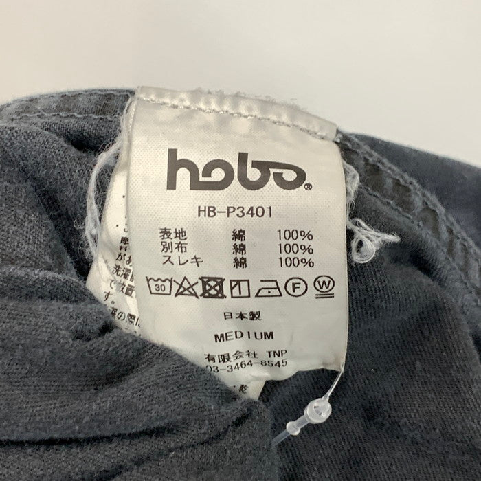 【中古品】【メンズ】 ホーボー ARTISAN EASY PANTS イージーパンツ ボトムス ブランド 古着 151-240803-gm-23-fuz サイズ：M カラー：ブラック 万代Net店