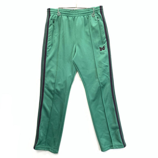 【中古品】【メンズ】 Needles ニードルス MR287 NARROW TRACKPANT ナロートラックパンツ ボトムス ブランド 古着 151-240803-gm-25-fuz サイズ：S カラー：グリーン 万代Net店