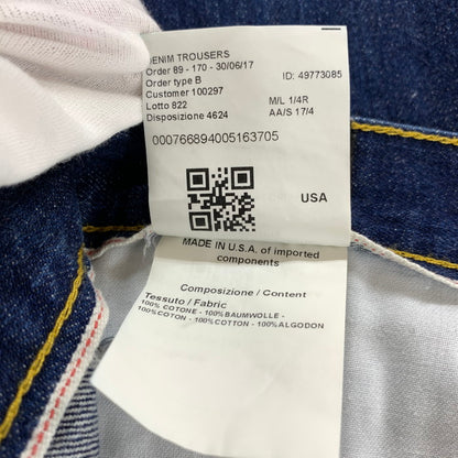 【中古品】【メンズ】 Calvin klein Jeans カルバンクラインジーンズ USA DENIM PANTS デニムパンツ ジーンズ ボトムス ブランド 古着 152-240815-gm-8-fuz サイズ：32 カラー：インディゴ 万代Net店