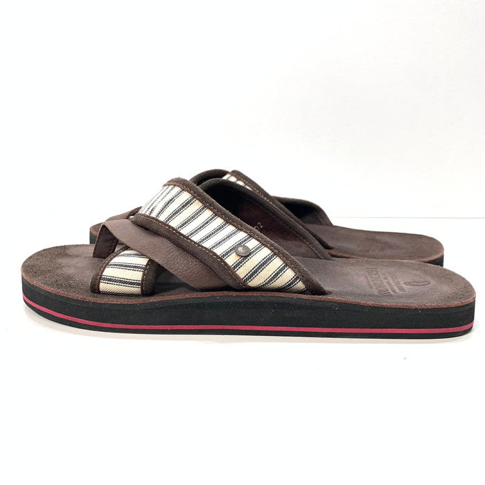 【中古品】【メンズ】 Anachronorm アナクロノーム EASY SANDALS サンダル シューズ 靴 164-250106-gm-25-fuz サイズ：02 カラー：ブラウン 万代Net店