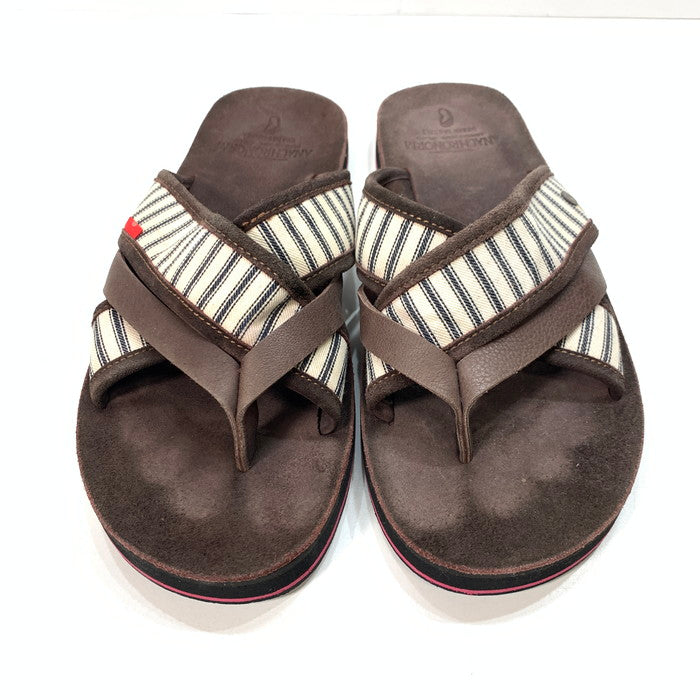 【中古品】【メンズ】 Anachronorm アナクロノーム EASY SANDALS サンダル シューズ 靴 164-250106-gm-25-fuz サイズ：02 カラー：ブラウン 万代Net店