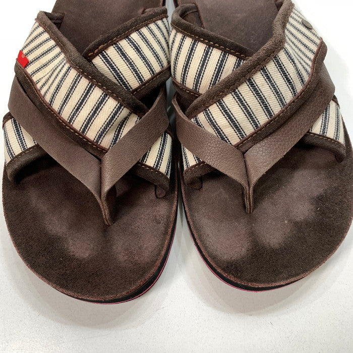 【中古品】【メンズ】 Anachronorm アナクロノーム EASY SANDALS サンダル シューズ 靴 164-250106-gm-25-fuz サイズ：02 カラー：ブラウン 万代Net店